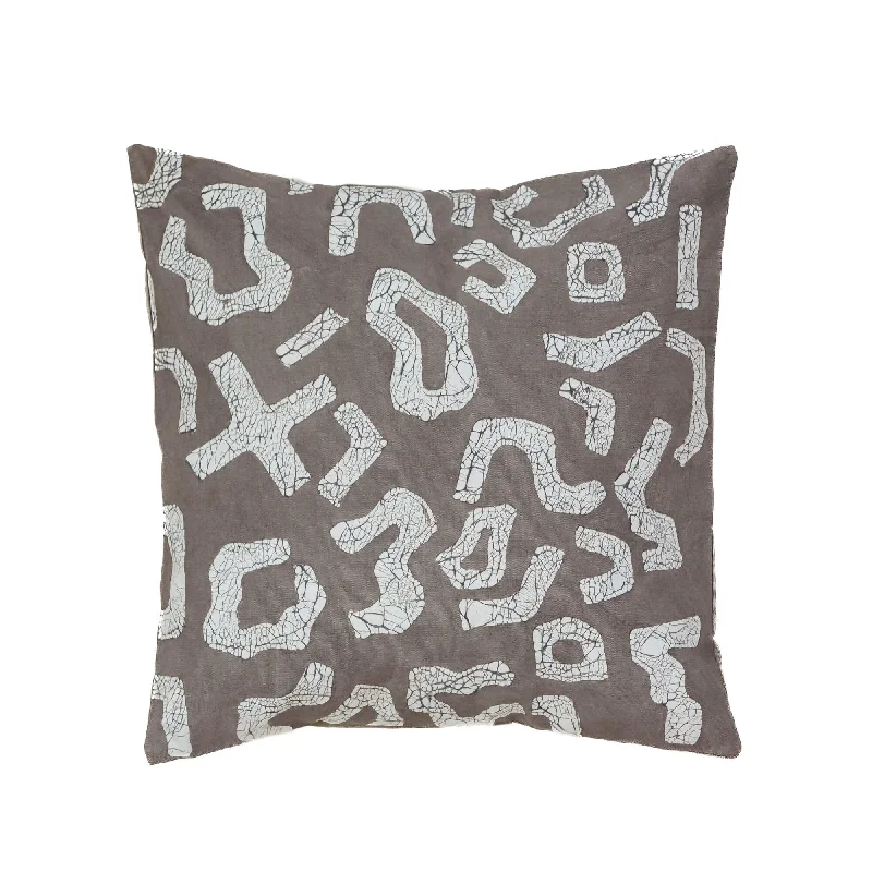 Kuba Original Dark Taupe Filled Cushion Cover