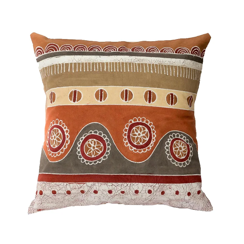 Mali Sienna Wiggle Cushion Cover