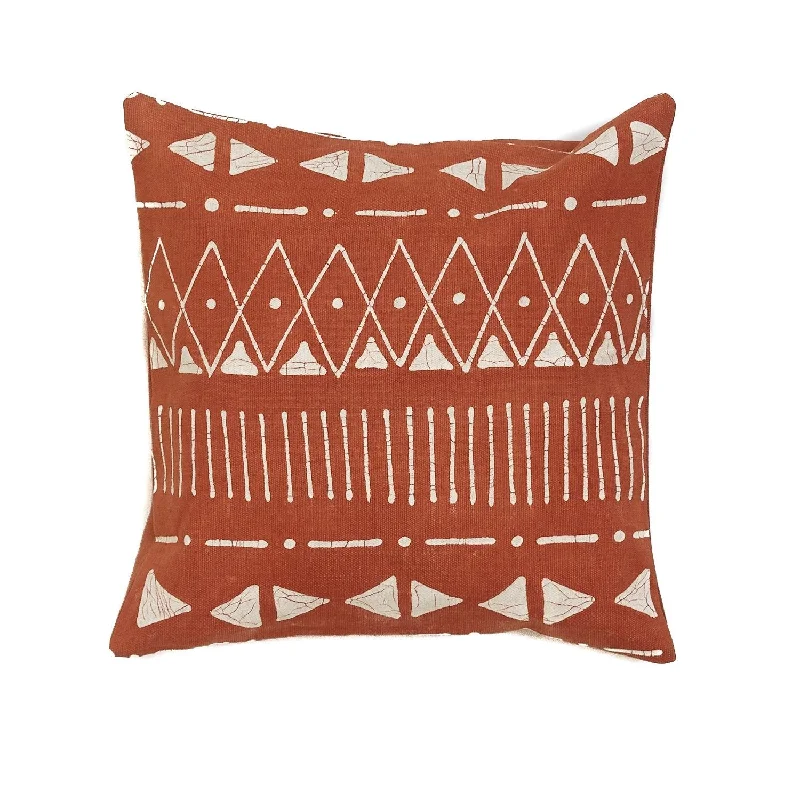 Matika Rust Linear Cushion Cover