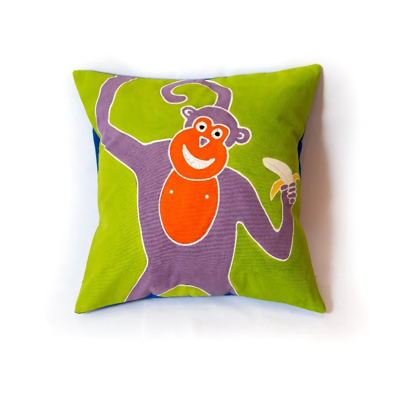 Safari Fun Monkey Cushion Cover