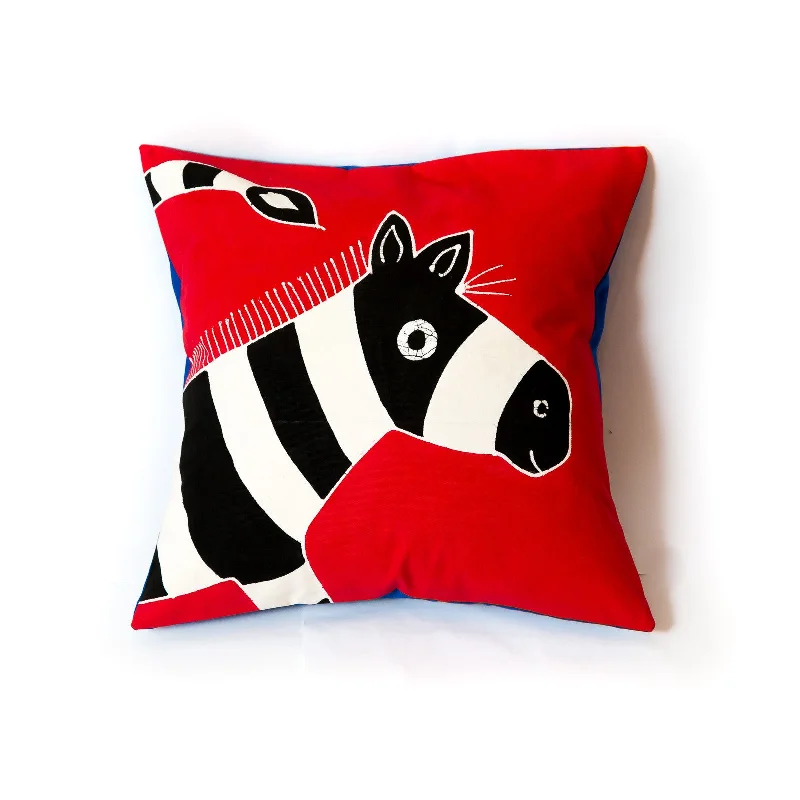 Safari Fun Zebra Cushion Cover