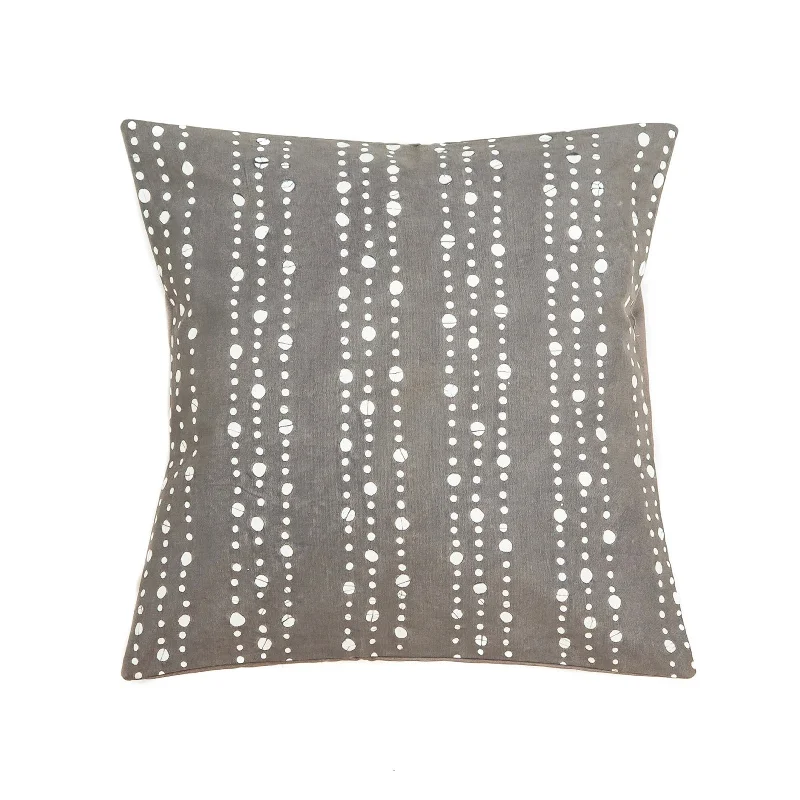 Tribal Cloth Mushroom Graduated Dots Cushion Cover