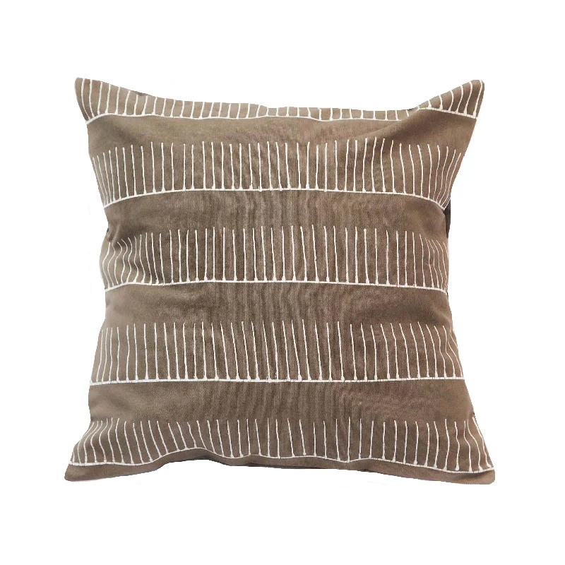 Tribal Cloth Mushroom Rake Cushion Cover