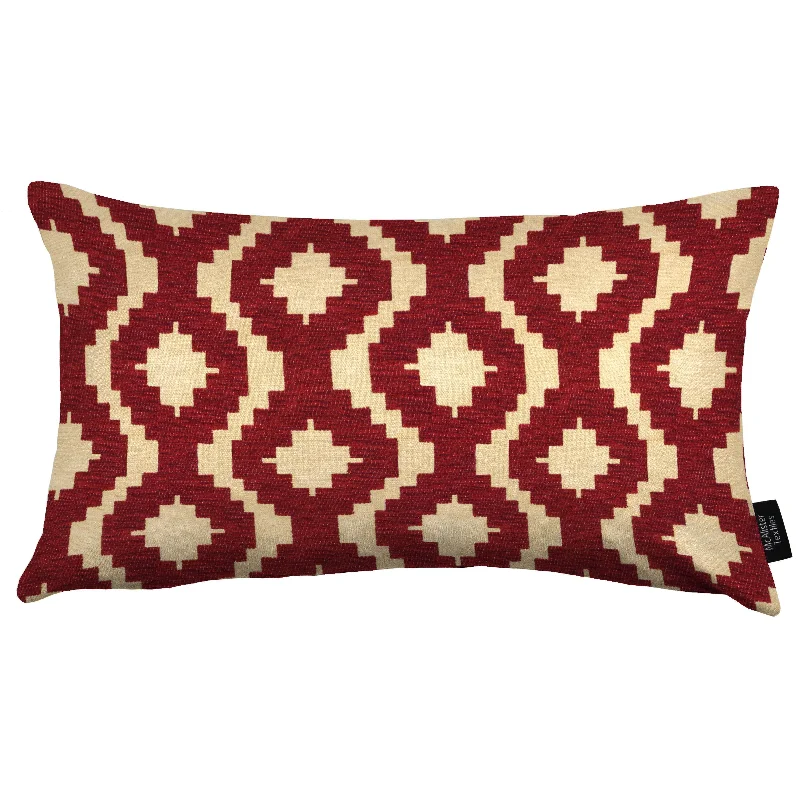 Arizona Geometric Red Pillow