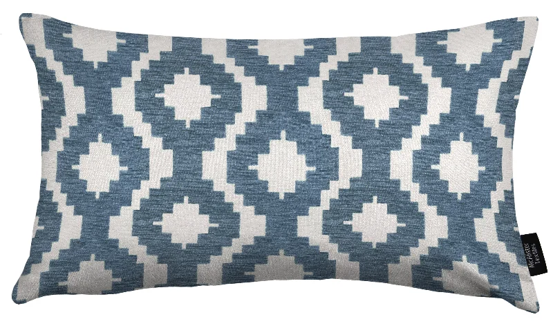 Arizona Geometric Wedgewood Blue Pillow