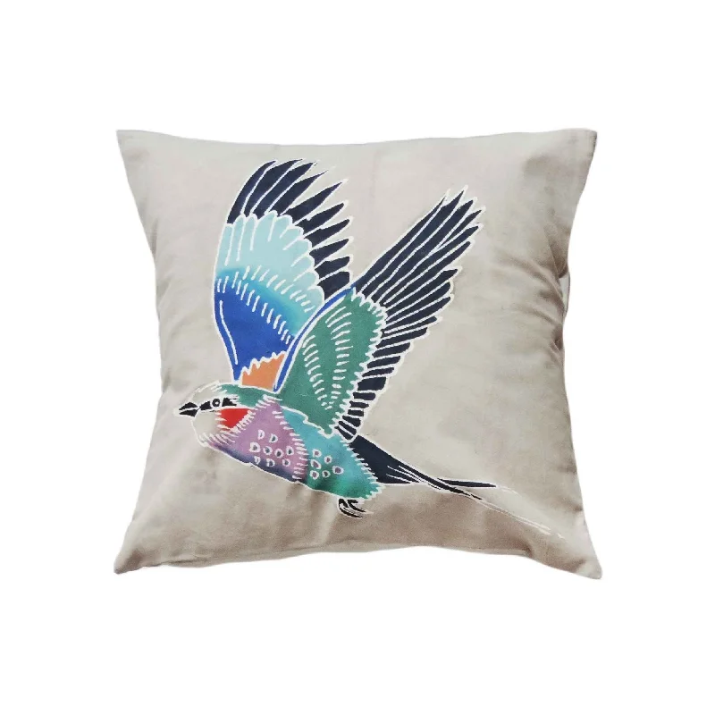 Papiko Lilac Breasted Roller Cushion Cover