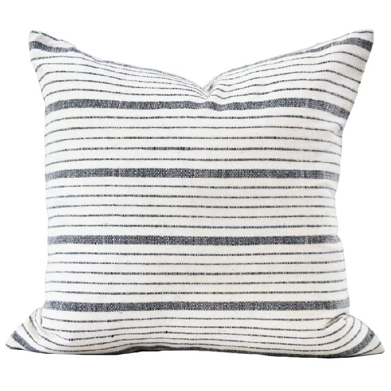 READY TO SHIP Kufri Cusco Stripe Pillow Cover in Natural