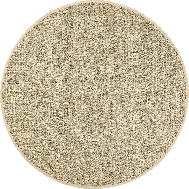 Checker Weave Seagrass Rug | Natural