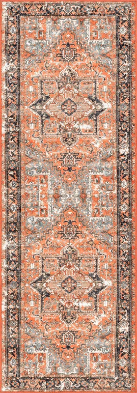 Dynasty Traditional Rug | Burnt Orange