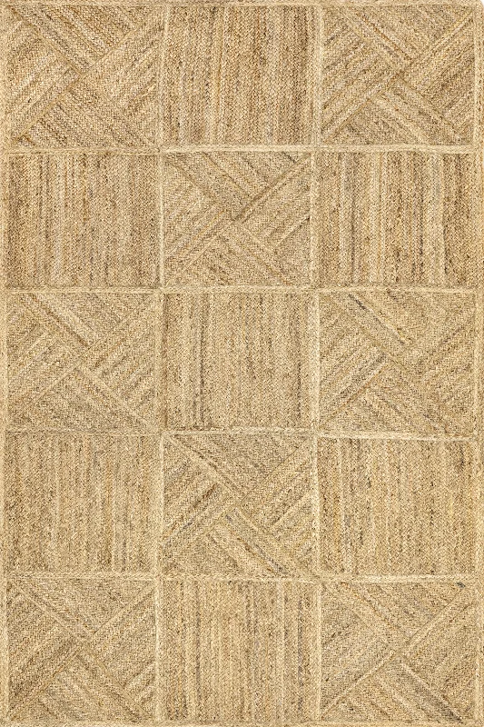 Fawna Patterned Jute Rug | Natural