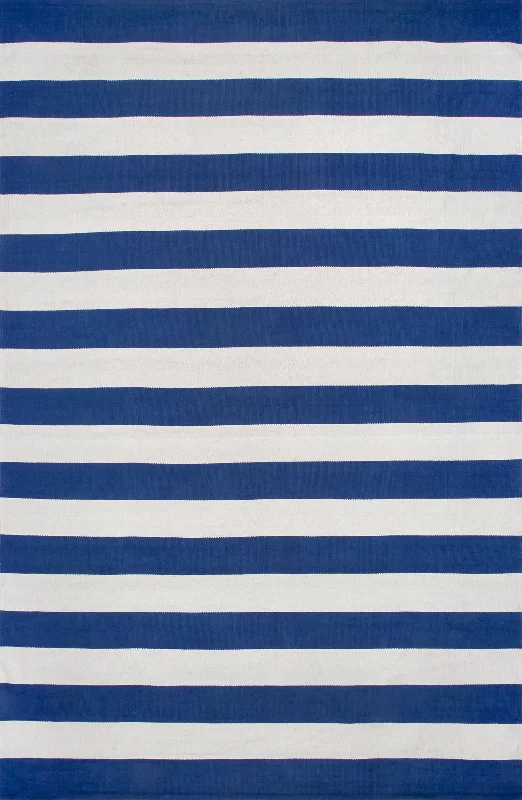 Flatwoven Regent Stripes Rug | Blue