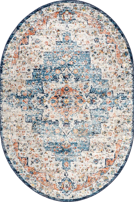 Flourishing Medallion Rug | Multicolor