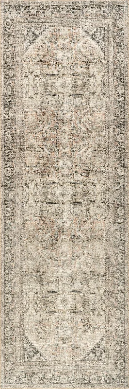 Frenchtown Antiqued Jute-Blend Rug | Dark Beige