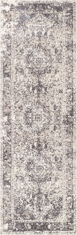 Garnished Medallion Rug | Beige