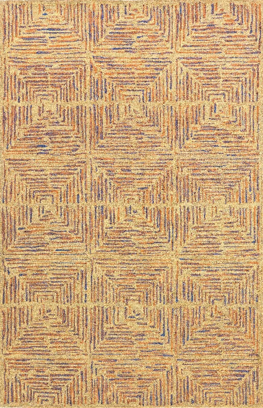 Rae Retro Trellis Rug | Brown