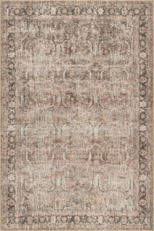 Red Bank Antiqued Jute-Blend Rug | Light Brown