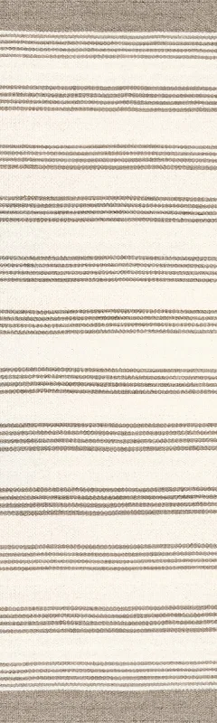 Sage Striped Wool-Blend Rug | Beige