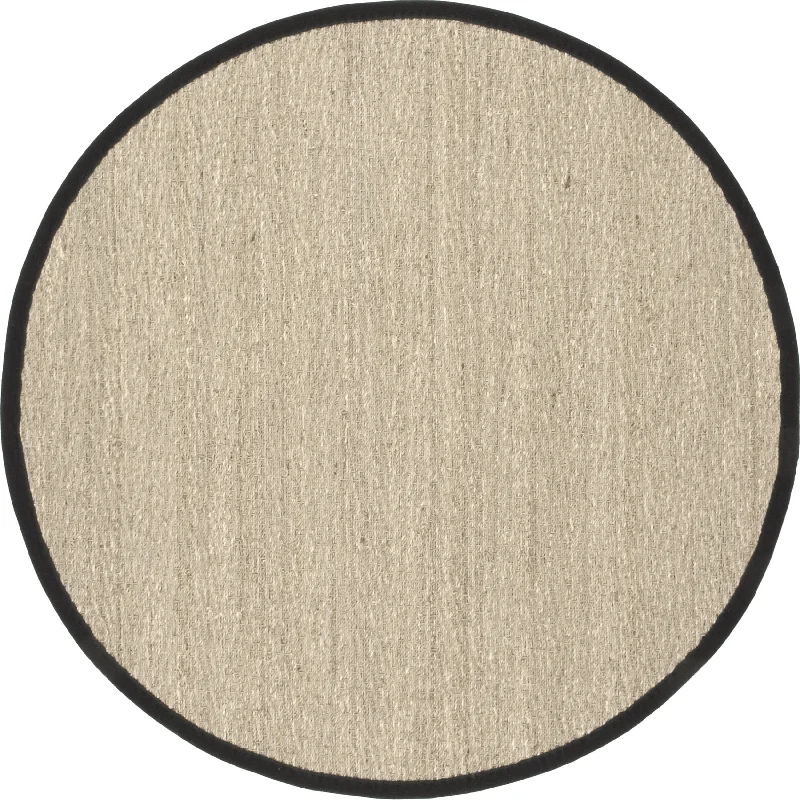 Seagrass Herringbone Rug | Black