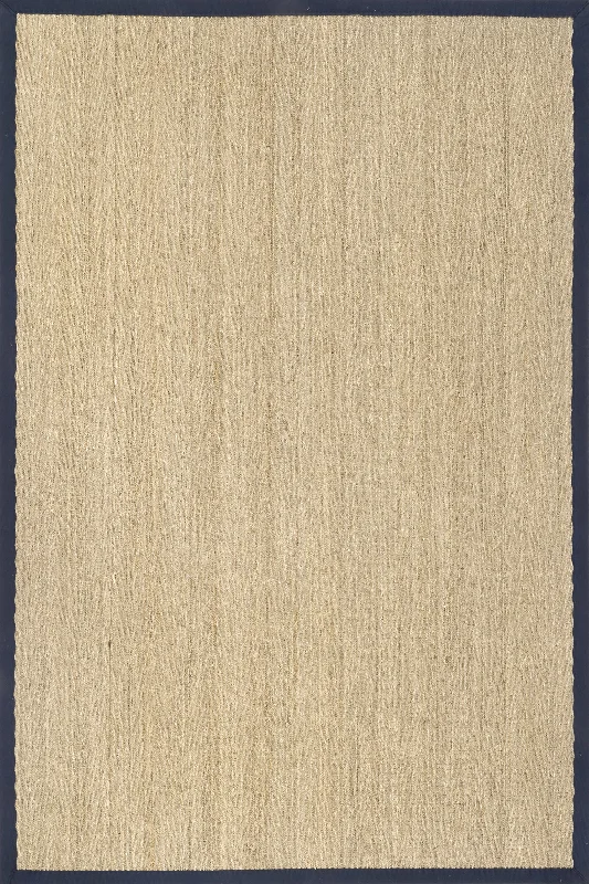 Seagrass Herringbone Rug | Navy