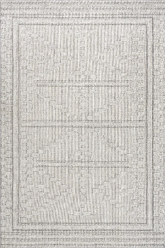 Tammi Tiled Panel Rug | Beige