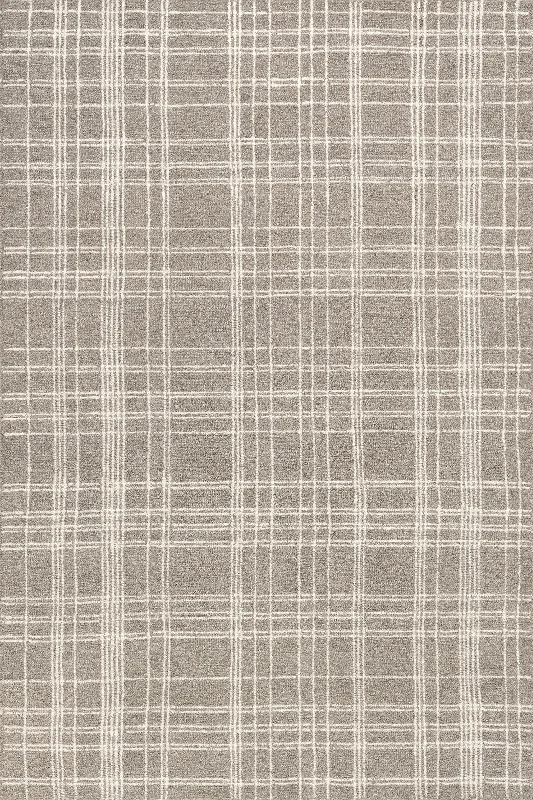 Valery Plaid Rug | Sand