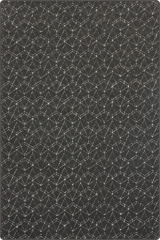 Vireo Geometric Custom Sample Rug | Black