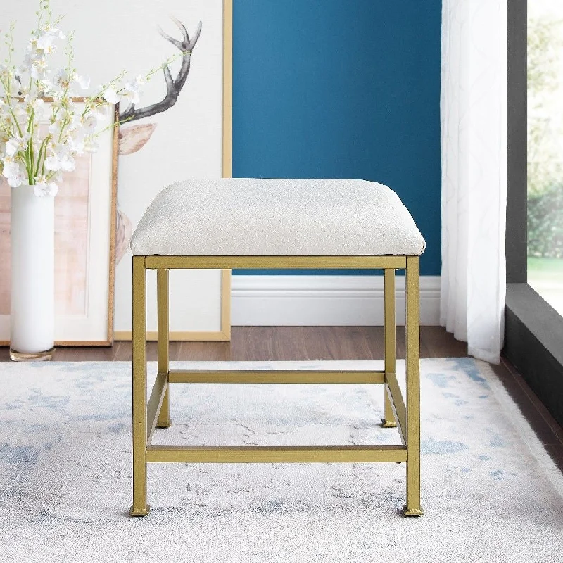 Crosley Aimee Vanity Stool Gold