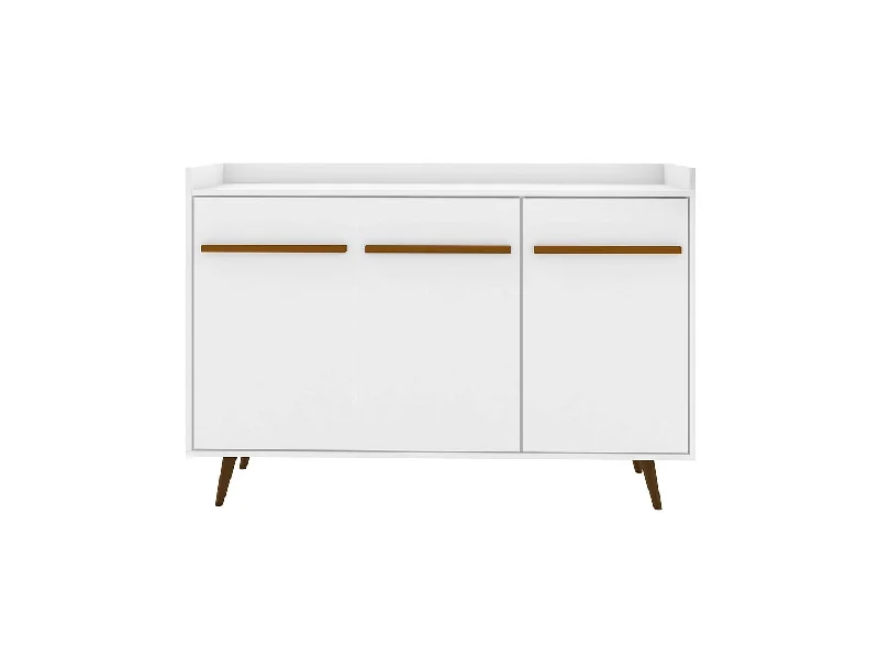 Manhattan Comfort Bradley 53.54 Buffet Stand in White