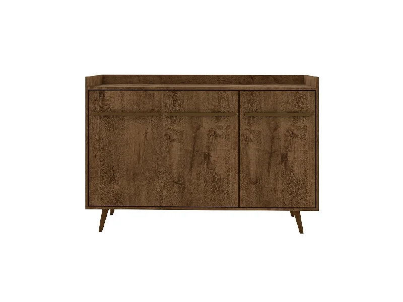 Manhattan Comfort Bradley Buffet 53.54 Stand in Rustic Brown