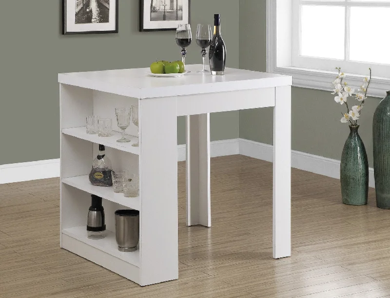 Monarch Dining Table - 32"X 36" - White Counter Height