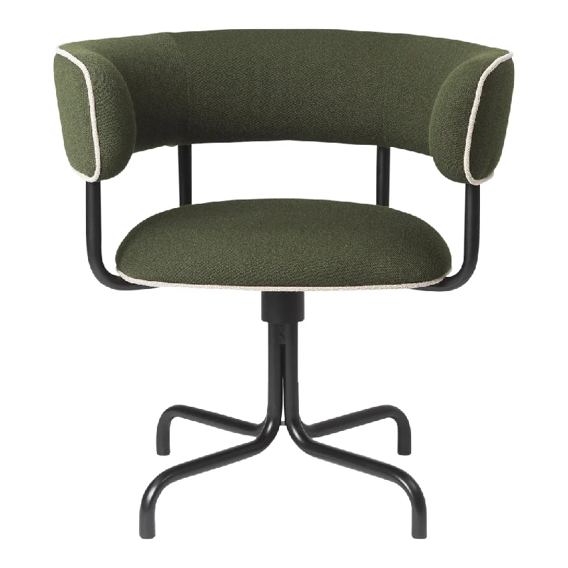 Font Swivel Dining Armchair