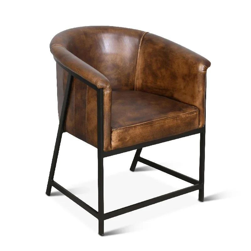 Leather Guest Chair - 2 Colors