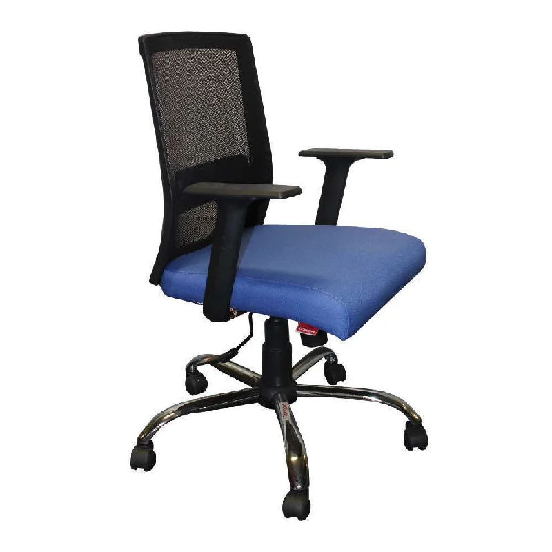 GDS Mid Back Mesh Chair Blue (100kg Max)