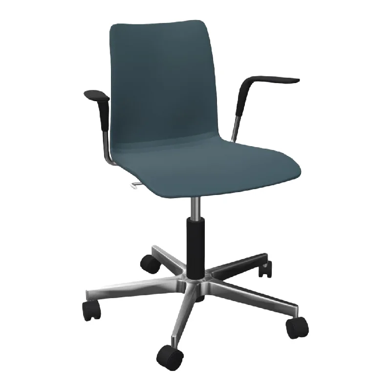 MOOD Learn Conference Armchair - 5-Star Base w/ Castors