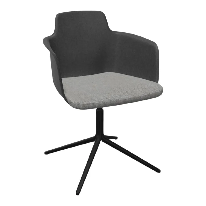 Tono Conference Chair - Upholstered Seat - 4-Star Swivel Base