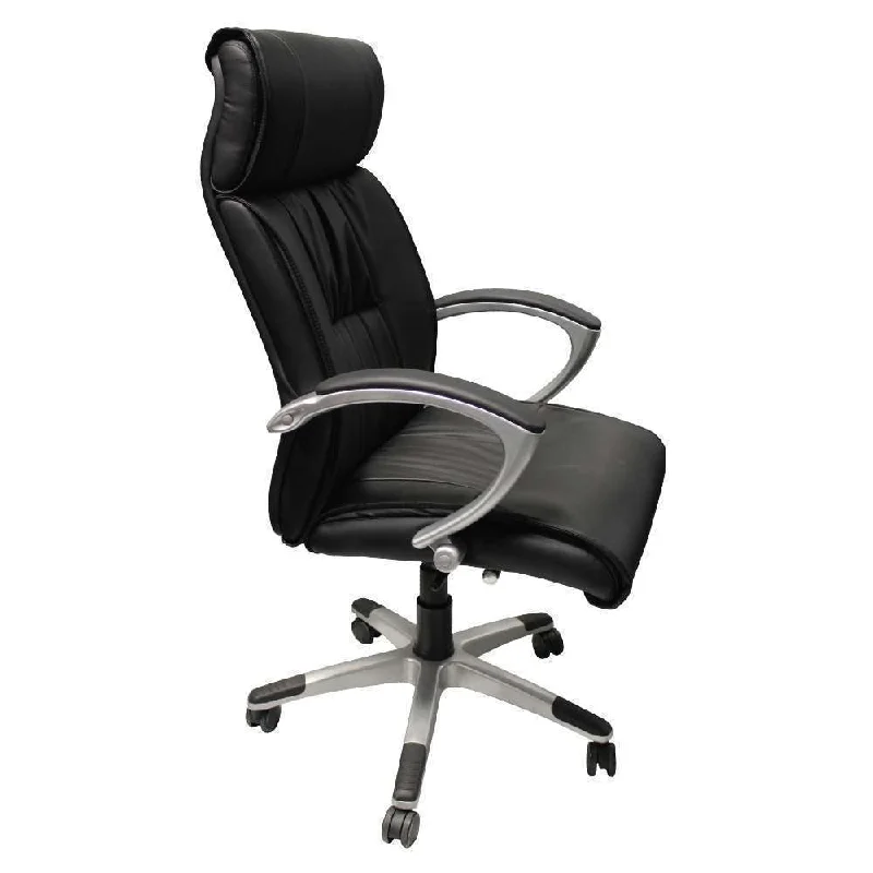 Hero High Back PVC Chair Nylon Base 150kg Max Black