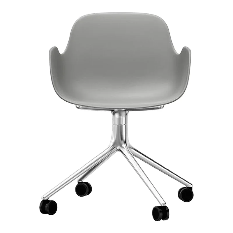 Form Armchair - 4W Swivel Base