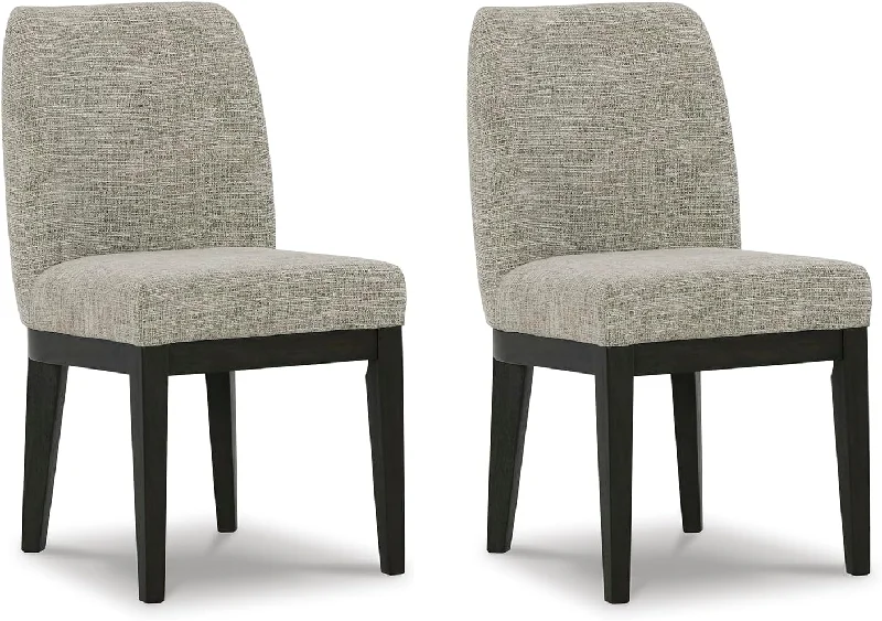 Signature Design by Ashley Burkhaus Traditional Upholstered Dining Chair, Set of 2 - $180