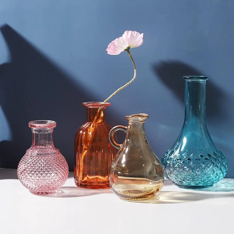 Sylvie Glass Flower Vase