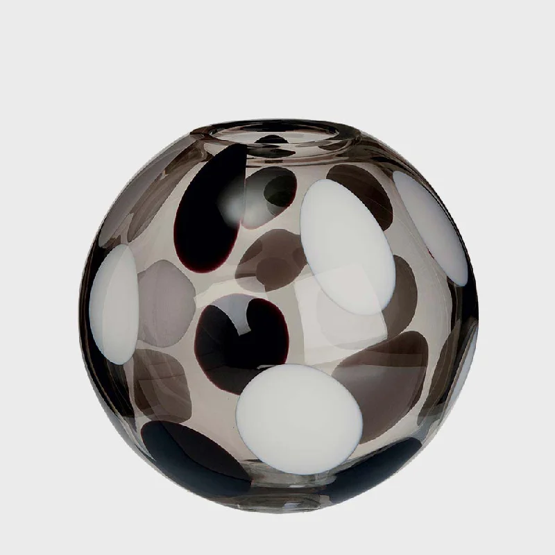 Sfera - Transparent mouth-blown spherical vase