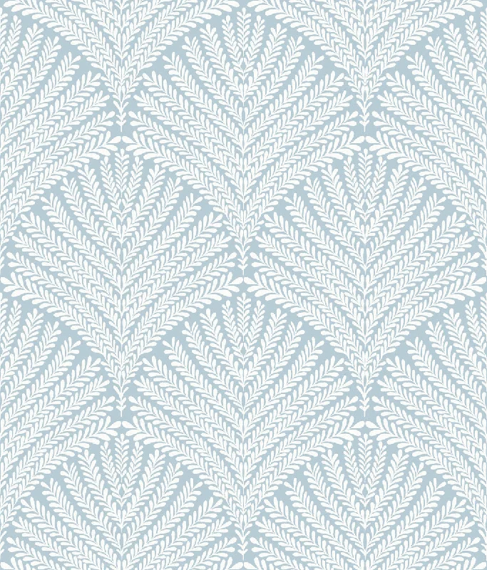 Beachcomber Wallpaper in Blue/White from the Mediterranean Collection