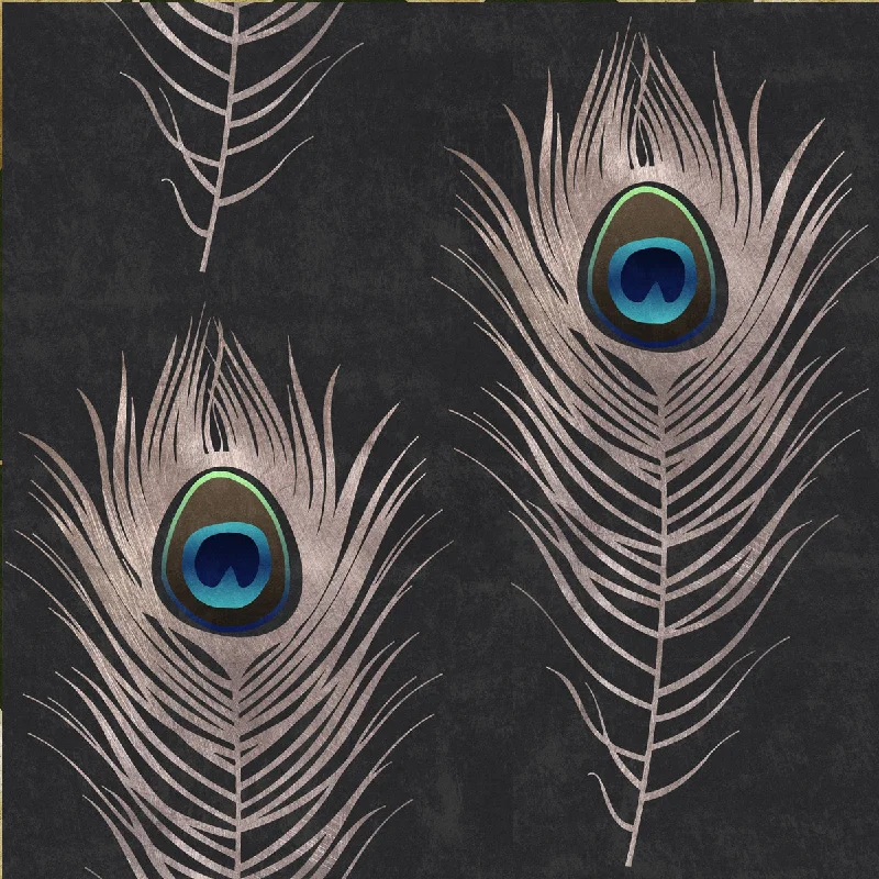 Peacock Feather Wallpaper