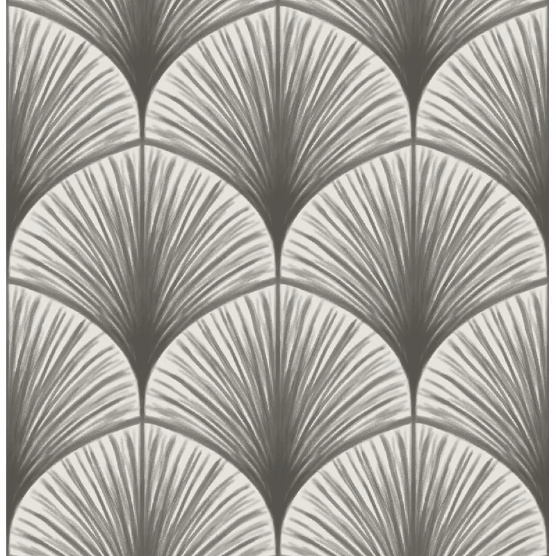 Dusk Grey Frond Wallpaper from the Moonlight Collection