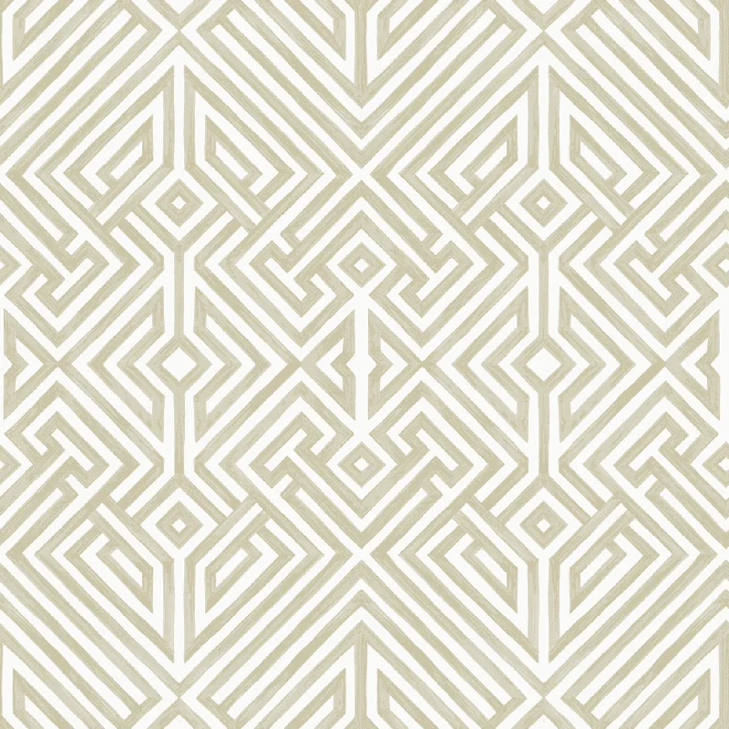 Lyon Gold Geometric Key Wallpaper