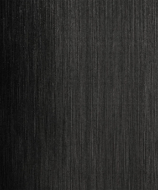 Natural Stria Wallpaper in Ebony and Glitter from the Essential Textures Collection