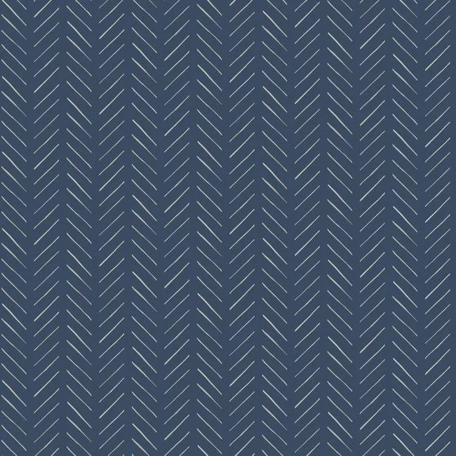 Pick-Up Sticks Peel & Stick Wallpaper in Blue