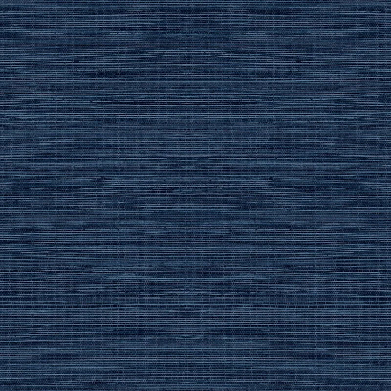 Sisal Hemp Wallpaper in Sapphire from the More Textures Collection