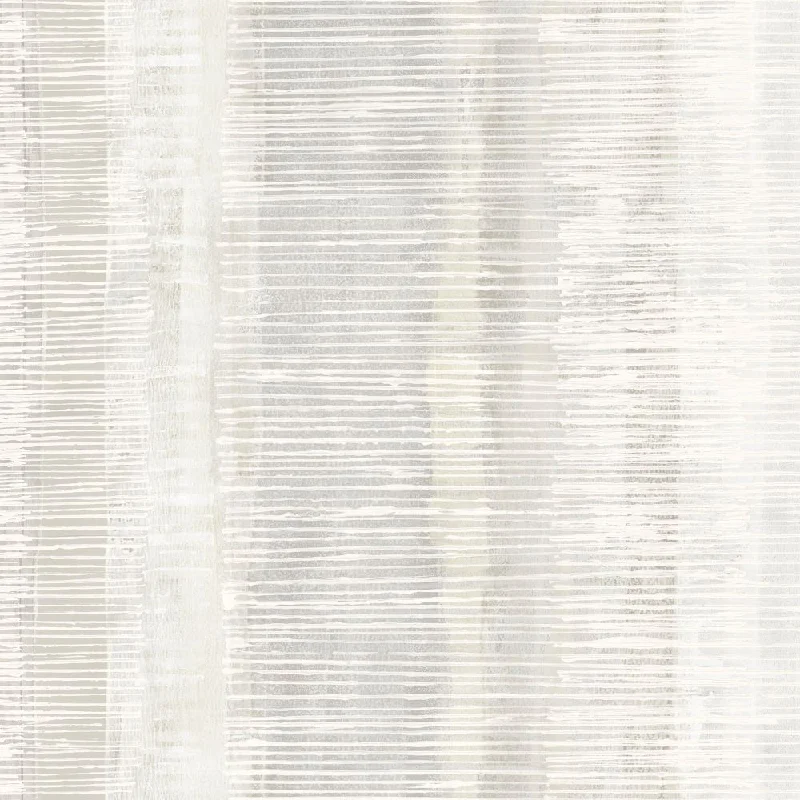 Tikki Natural Ombre Wallpaper in Grey Mist and Ivory from the Boho Rhapsody Collection